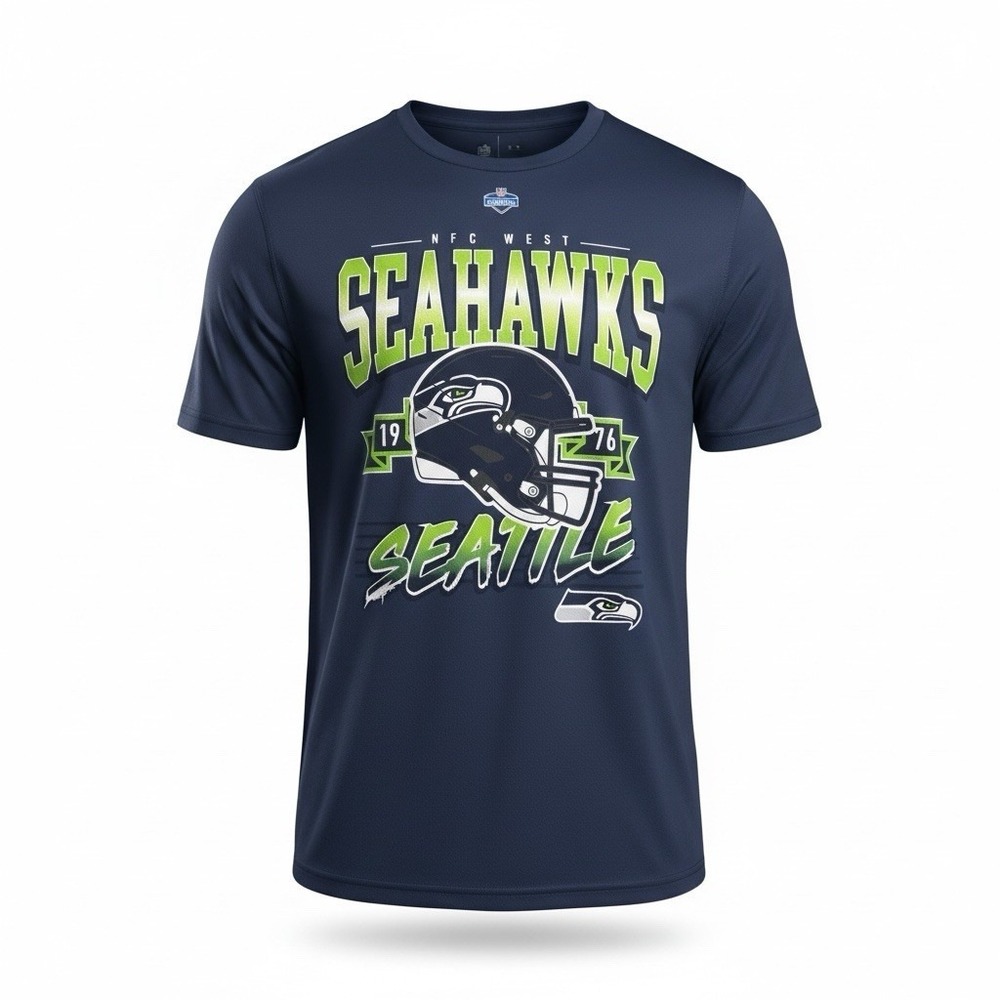 Seattle Seahawks Graphic Tee - Blue